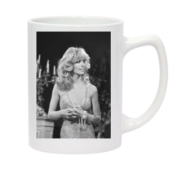 Farrah Fawcett 14oz White Statesman Mug