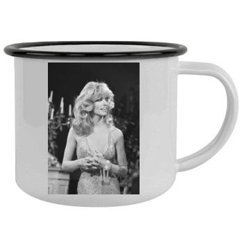 Farrah Fawcett Camping Mug