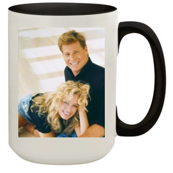 Farrah Fawcett 15oz Colored Inner & Handle Mug