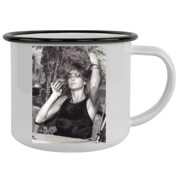 Farrah Fawcett Camping Mug