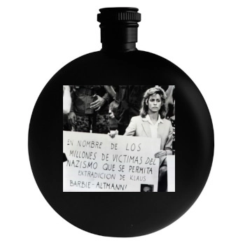 Farrah Fawcett Round Flask