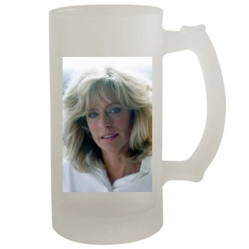 Farrah Fawcett 16oz Frosted Beer Stein