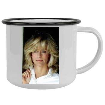 Farrah Fawcett Camping Mug