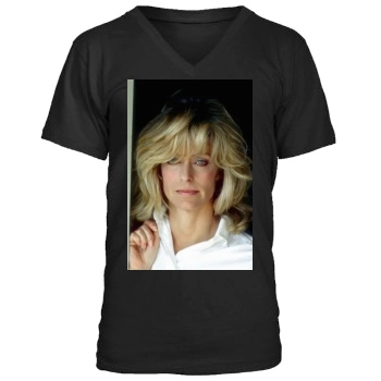 Farrah Fawcett Men's V-Neck T-Shirt