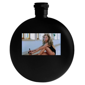 Farrah Fawcett Round Flask