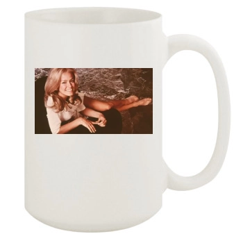 Farrah Fawcett 15oz White Mug