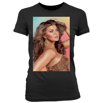 Fergie Women's Junior Cut Crewneck T-Shirt