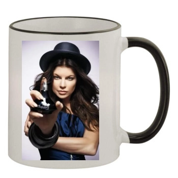 Fergie 11oz Colored Rim & Handle Mug