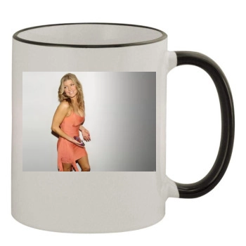 Fergie 11oz Colored Rim & Handle Mug