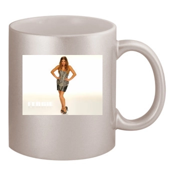 Fergie 11oz Metallic Silver Mug