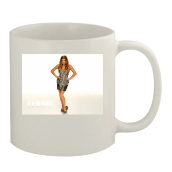 Fergie 11oz White Mug