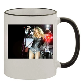 Fergie 11oz Colored Rim & Handle Mug