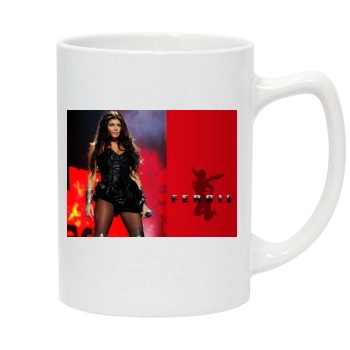 Fergie 14oz White Statesman Mug