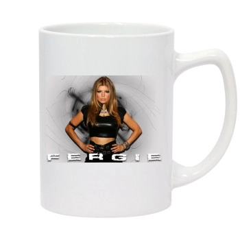 Fergie 14oz White Statesman Mug