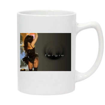 Fergie 14oz White Statesman Mug