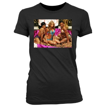 Fergie Women's Junior Cut Crewneck T-Shirt