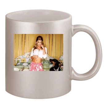 Fergie 11oz Metallic Silver Mug