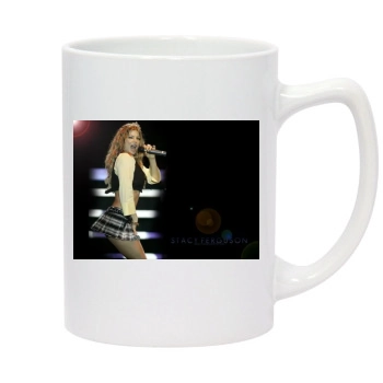 Fergie 14oz White Statesman Mug