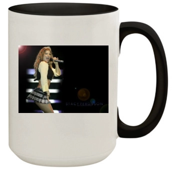 Fergie 15oz Colored Inner & Handle Mug