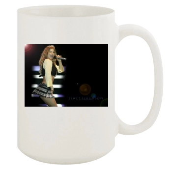 Fergie 15oz White Mug