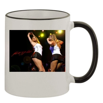 Fergie 11oz Colored Rim & Handle Mug