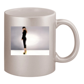 Fergie 11oz Metallic Silver Mug