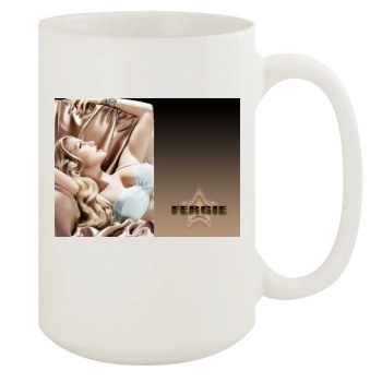 Fergie 15oz White Mug