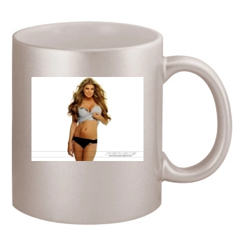 Fergie 11oz Metallic Silver Mug