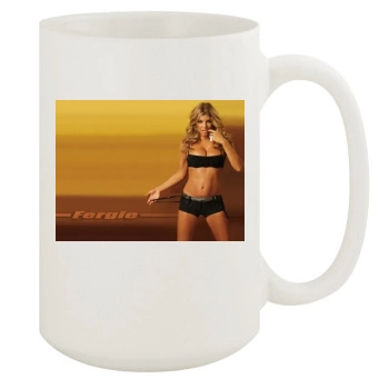 Fergie 15oz White Mug