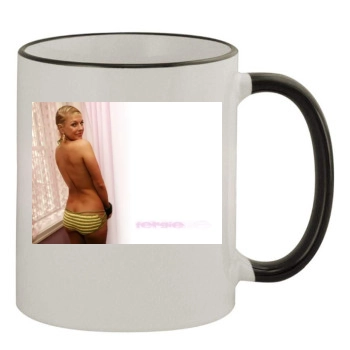 Fergie 11oz Colored Rim & Handle Mug