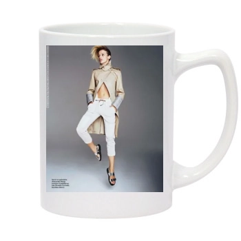 Flavia Lucini 14oz White Statesman Mug