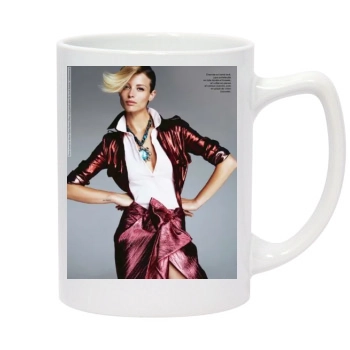 Flavia Lucini 14oz White Statesman Mug