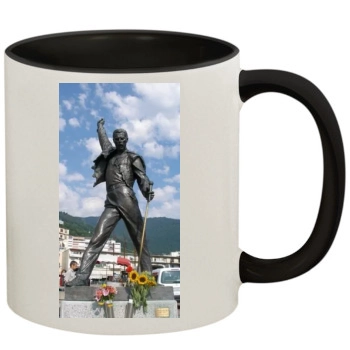 Freddie Mercury 11oz Colored Inner & Handle Mug