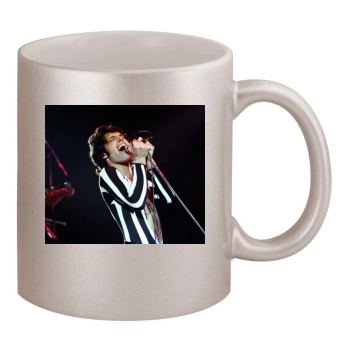 Freddie Mercury 11oz Metallic Silver Mug