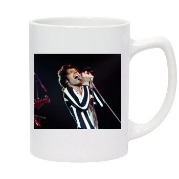 Freddie Mercury 14oz White Statesman Mug