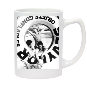 Freddie Mercury 14oz White Statesman Mug