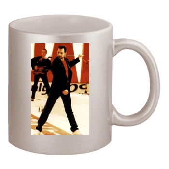 Freddie Mercury 11oz Metallic Silver Mug