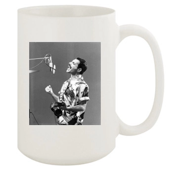 Freddie Mercury 15oz White Mug