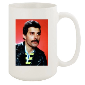 Freddie Mercury 15oz White Mug