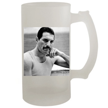 Freddie Mercury 16oz Frosted Beer Stein