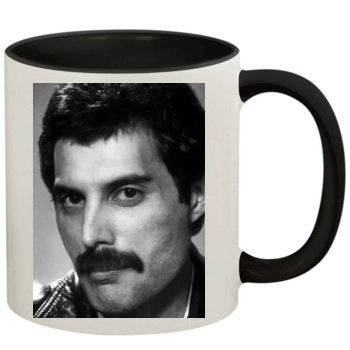 Freddie Mercury 11oz Colored Inner & Handle Mug