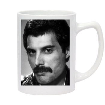 Freddie Mercury 14oz White Statesman Mug