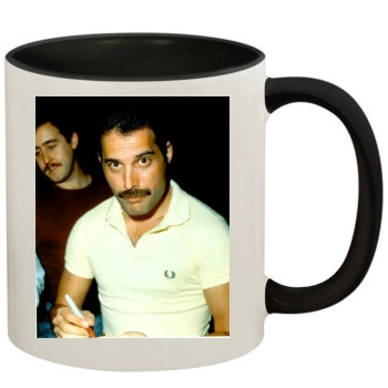 Freddie Mercury 11oz Colored Inner & Handle Mug