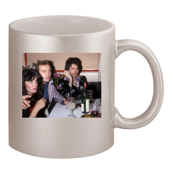 Freddie Mercury 11oz Metallic Silver Mug