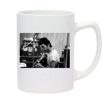 Freddie Mercury 14oz White Statesman Mug