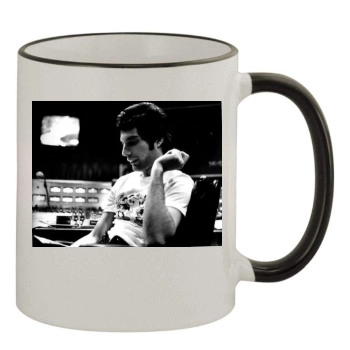 Freddie Mercury 11oz Colored Rim & Handle Mug