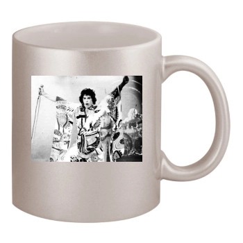 Freddie Mercury 11oz Metallic Silver Mug