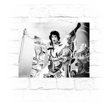 Freddie Mercury Metal Wall Art