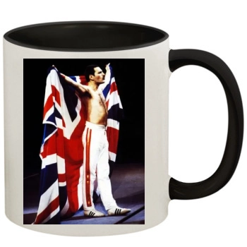 Freddie Mercury 11oz Colored Inner & Handle Mug