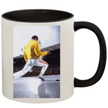 Freddie Mercury 11oz Colored Inner & Handle Mug